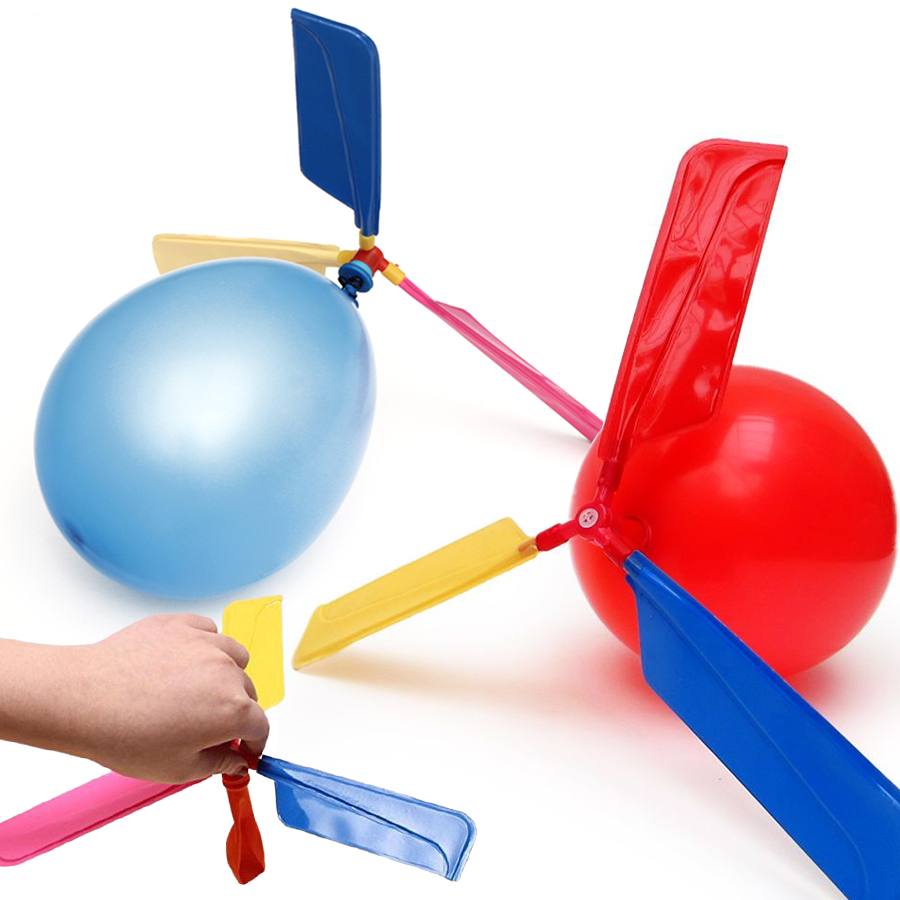 Science Experiment Kit - 3/6/9sets Balloon Propeller Helicopter Science Kit