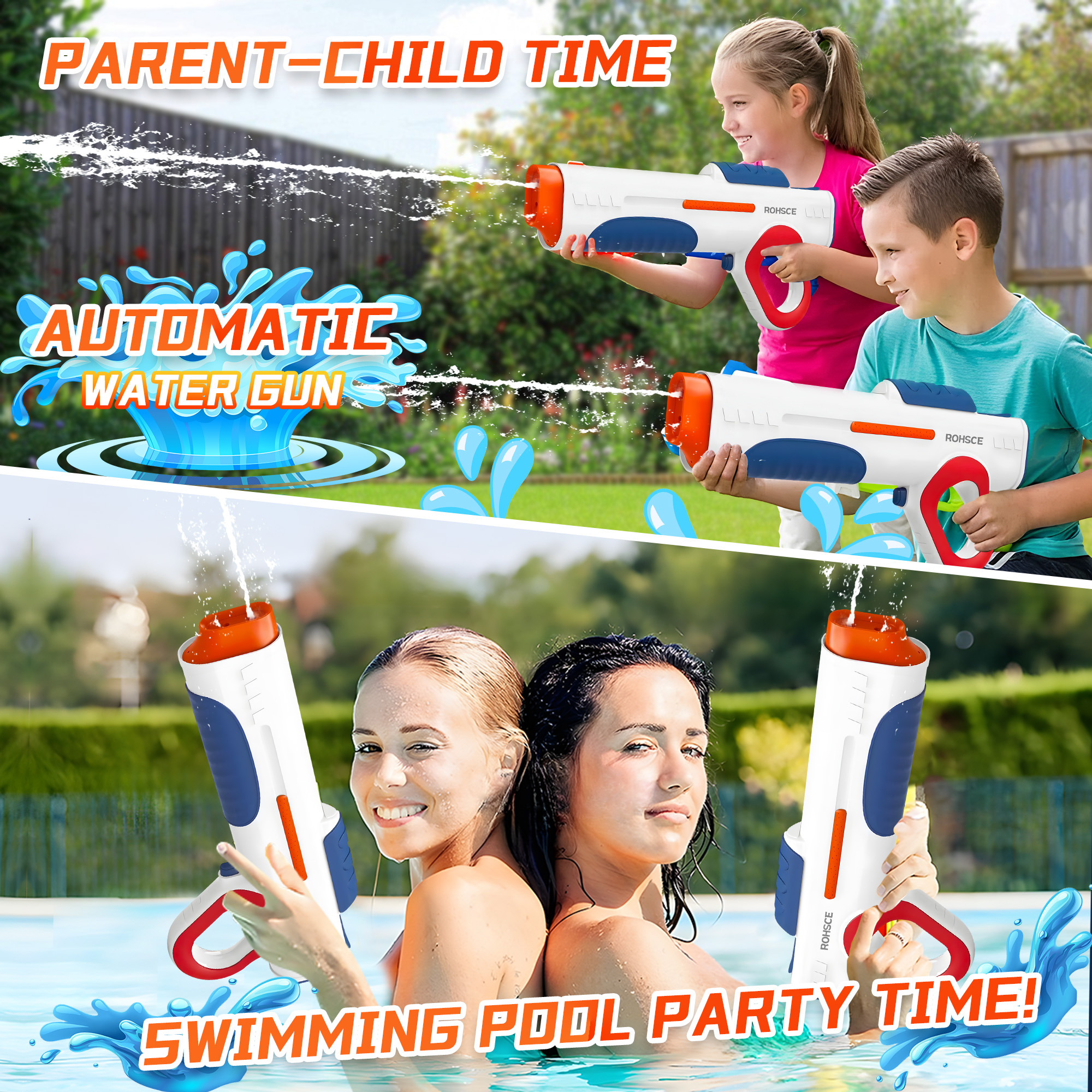 Kids Toys Deals - Electric Water Gun Most Powerful Automatic
