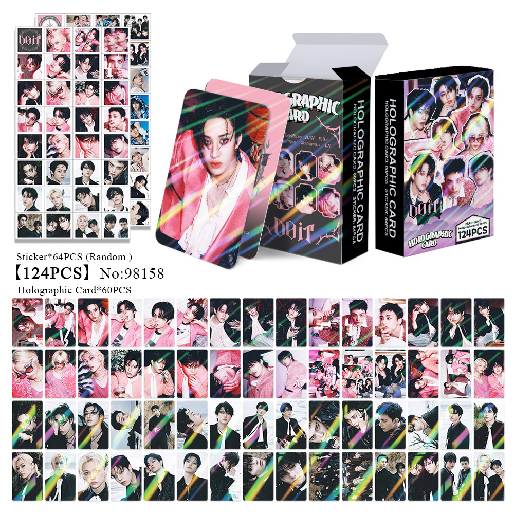 Card Game Kids - 124Pcs Skzoo Card Stray kids CardHot