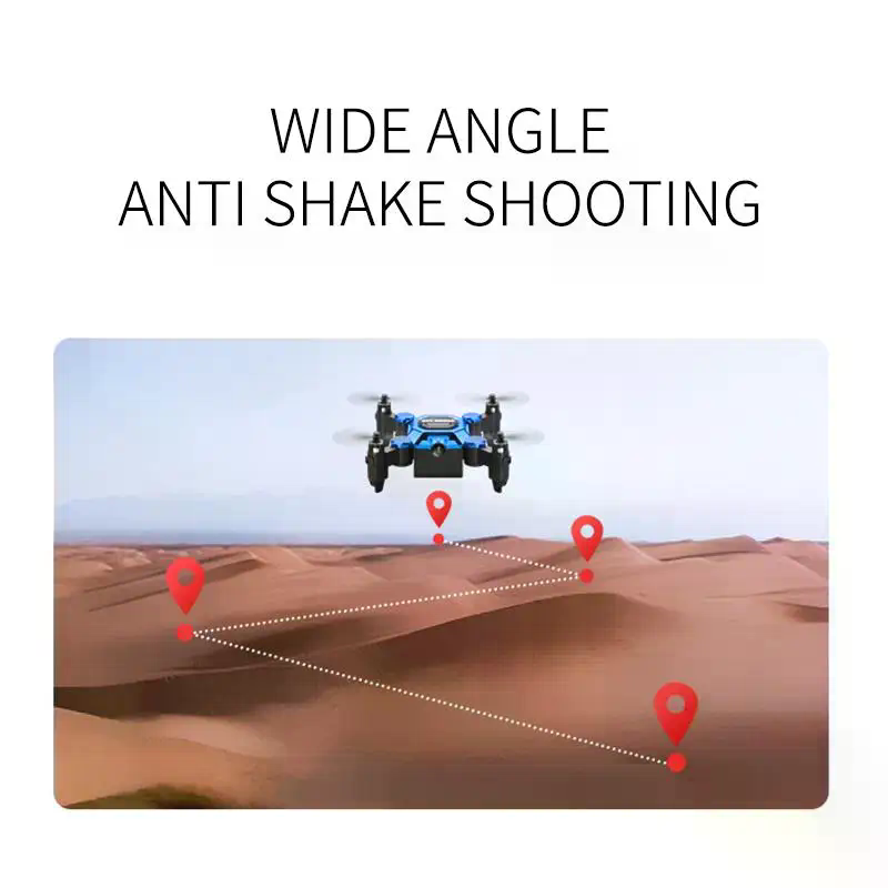 Toys For Kids Video - Mini Foldable Pocket Drone with Camera