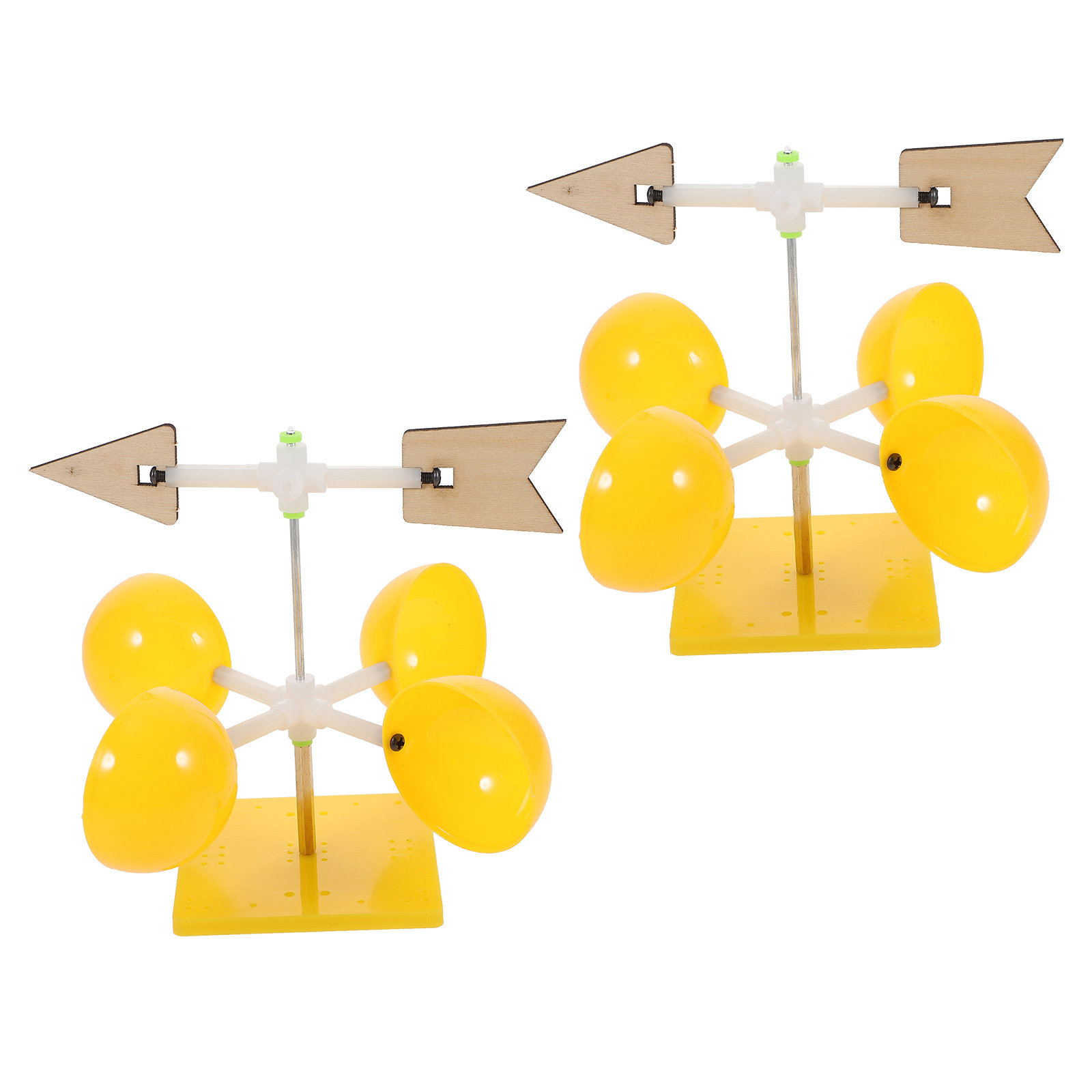 Science Experiment Kit - 2Pcs Wind Vane Plastic Wind Direction