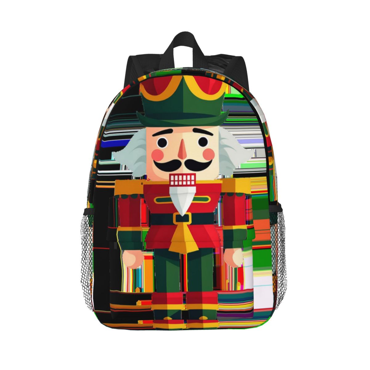 Kids Zipper Toys - Nutcracker Soldier Toy Christmas Gift Backpack