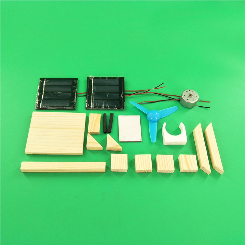 Science Experiment Kit - Solar Fan DIY Assembly Kit Manual