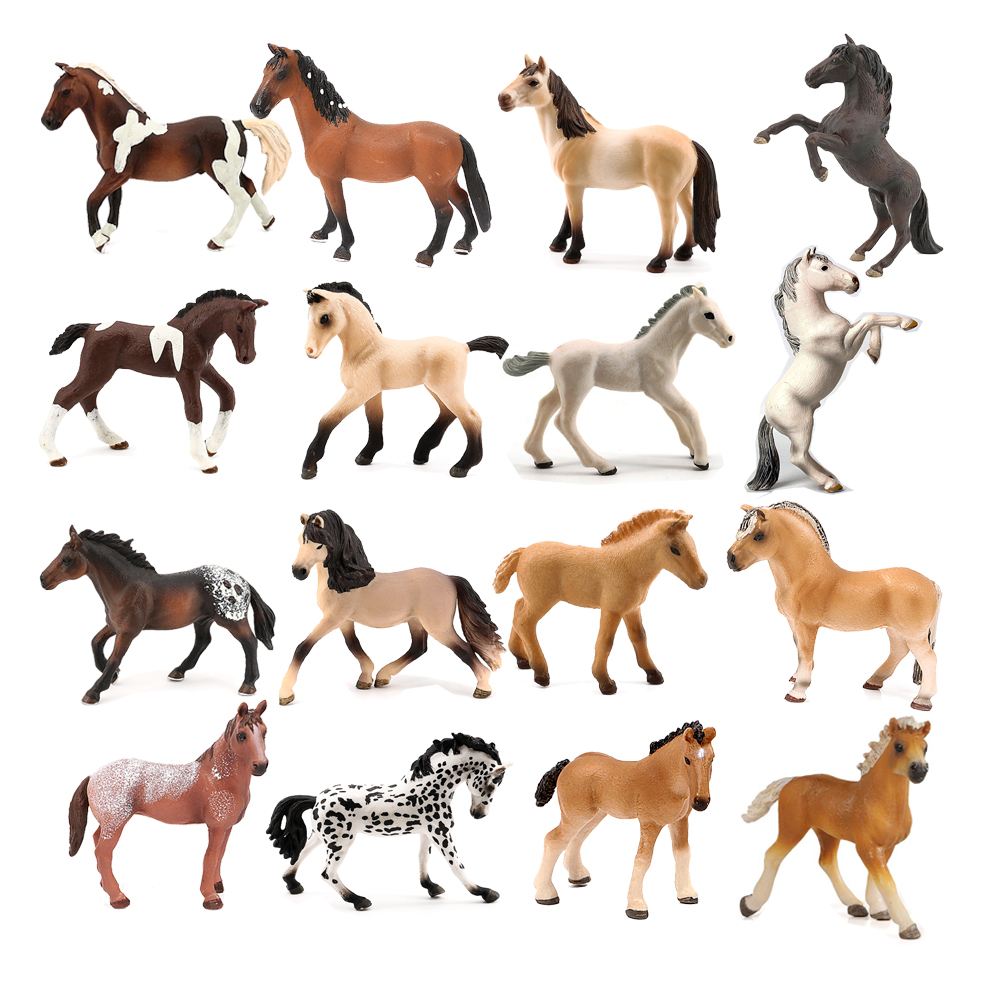 Kids Toys Horse - Horse Figurine Plastic Farm Animals Toy