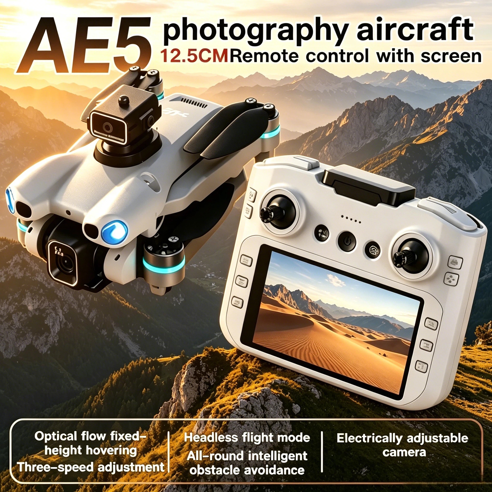 Toys For Kids Video - AE5 New 2026 Drone Helicopter Headless