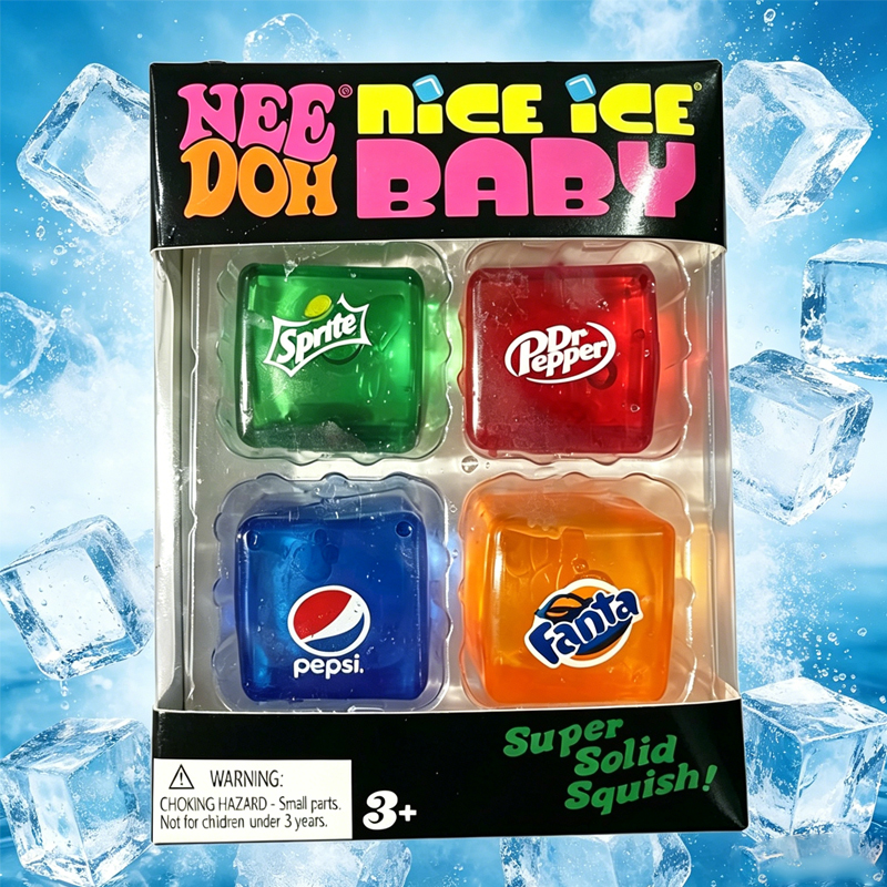 Kids Toys Set - New Set /Squishy Needoh /Nice Cube