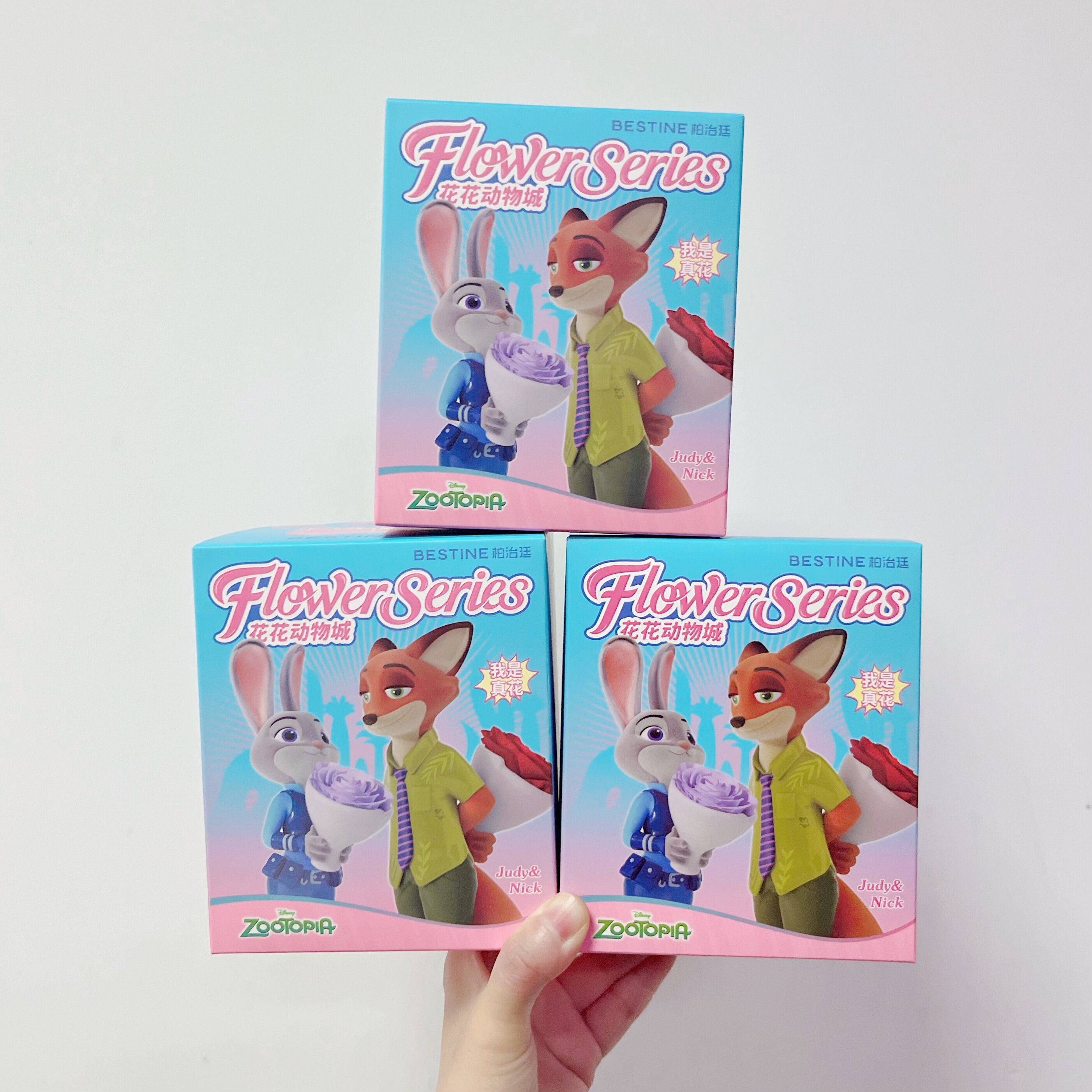 Kids Toys Bd - Zootopia Flower Series Surprise Blind Box
