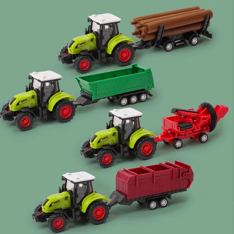 Kids Toys Vehicle - Tractor Inertia Car Farm Tractor Truck