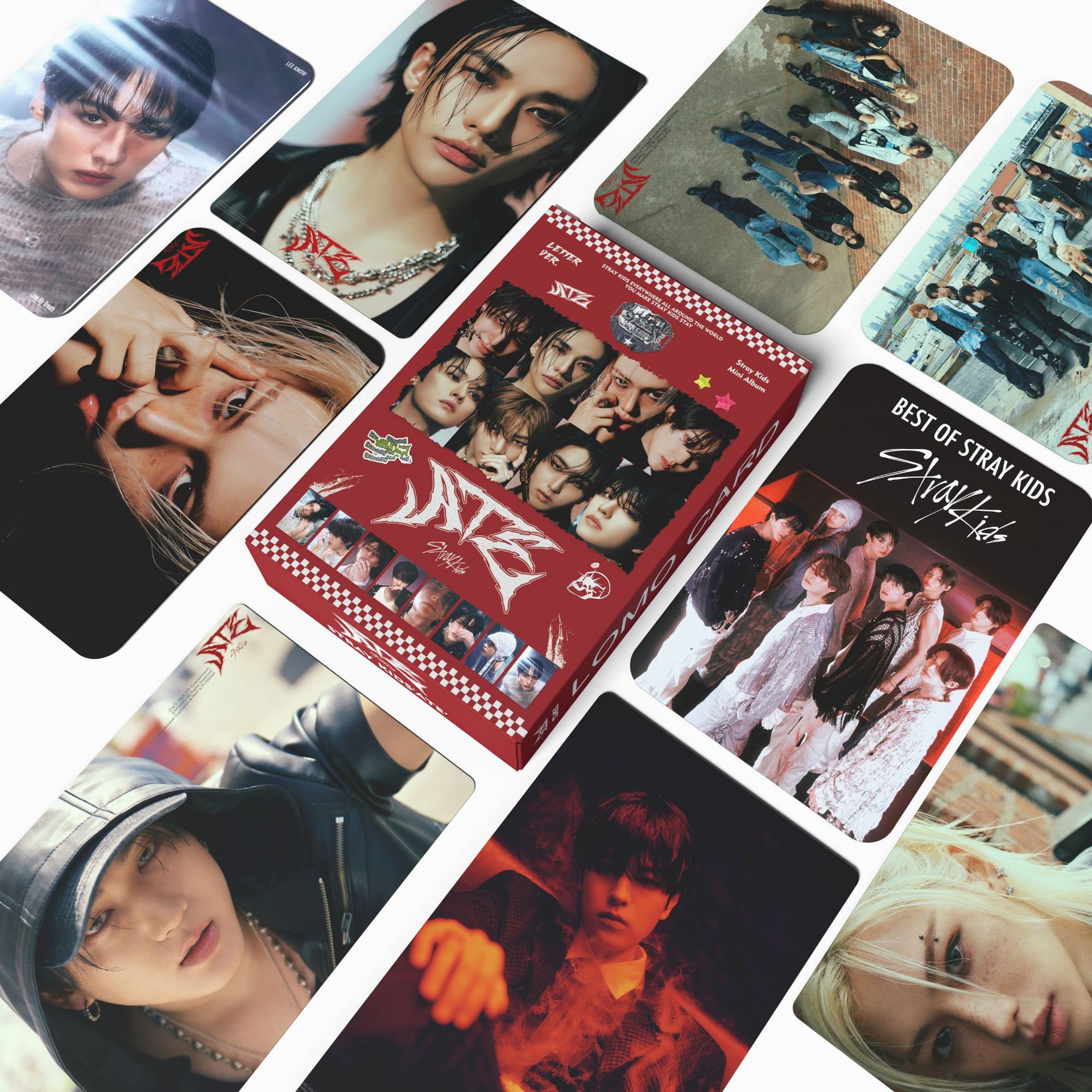 SKZOO KPOP 55pcs Stray Kids av - Card Game Kids ulasan dan harga
