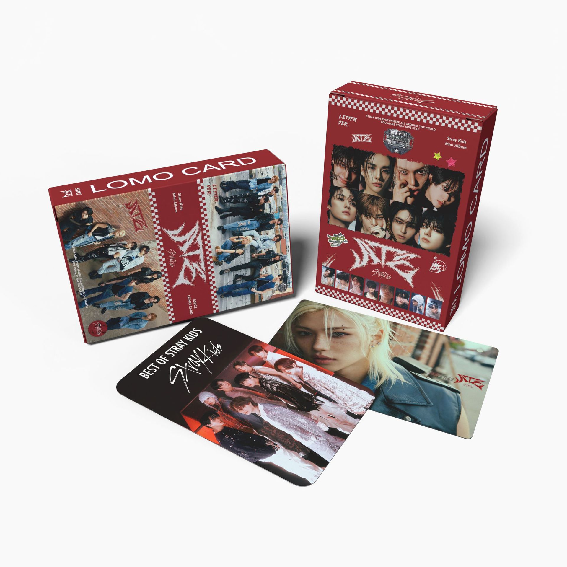 SKZOO KPOP 55pcs Stray Kids av - Card Game Kids ulasan dan harga