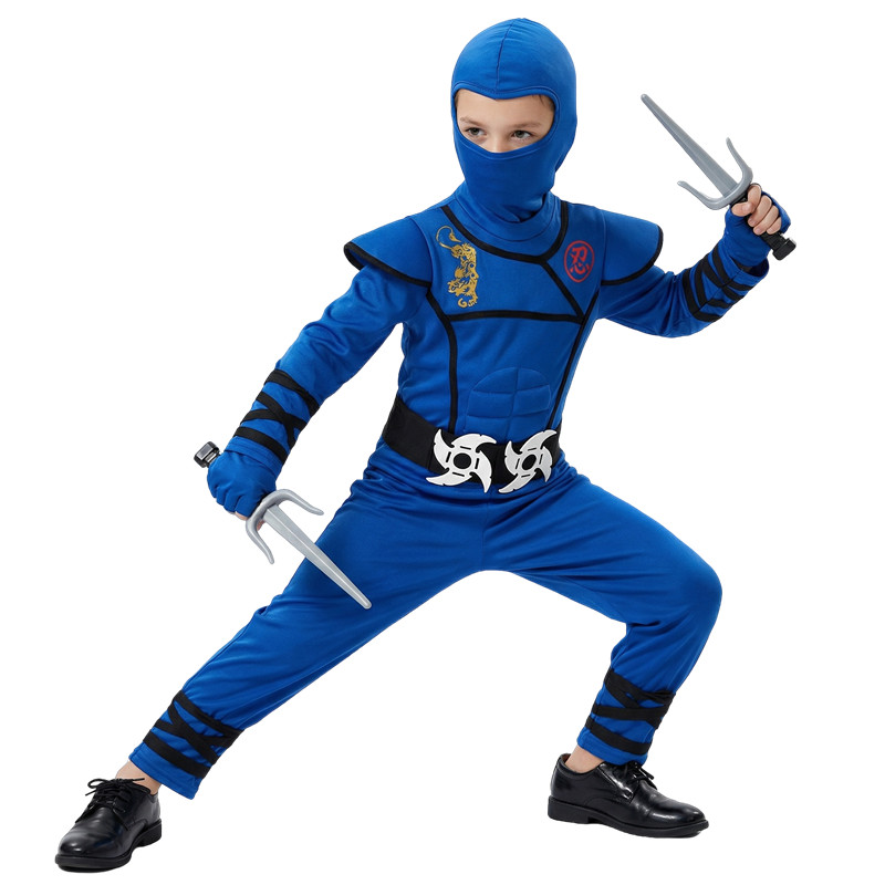 Black and Blue Ninja Costume f - Kids Toys Set ulasan dan harga