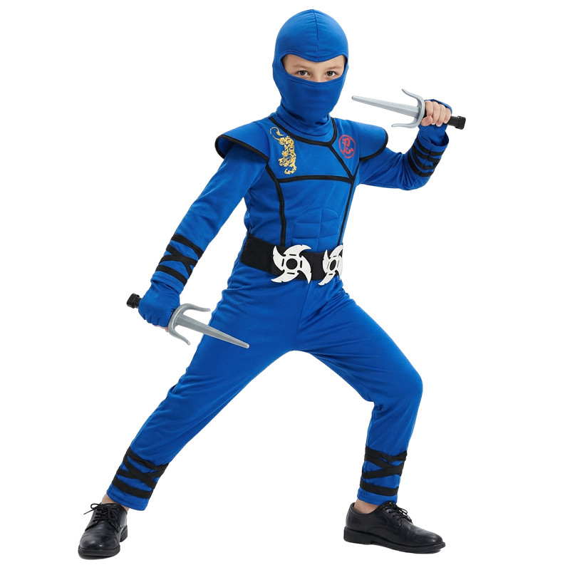 Black and Blue Ninja Costume f - Kids Toys Set ulasan dan harga