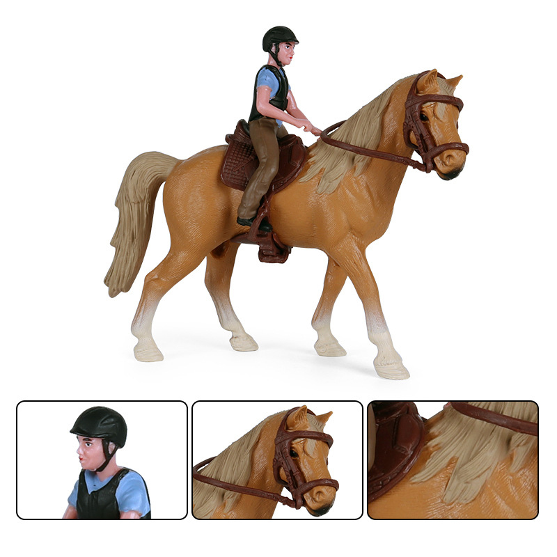 1Set Simulation Animals Horse  - Kids Toys Horse ulasan dan harga