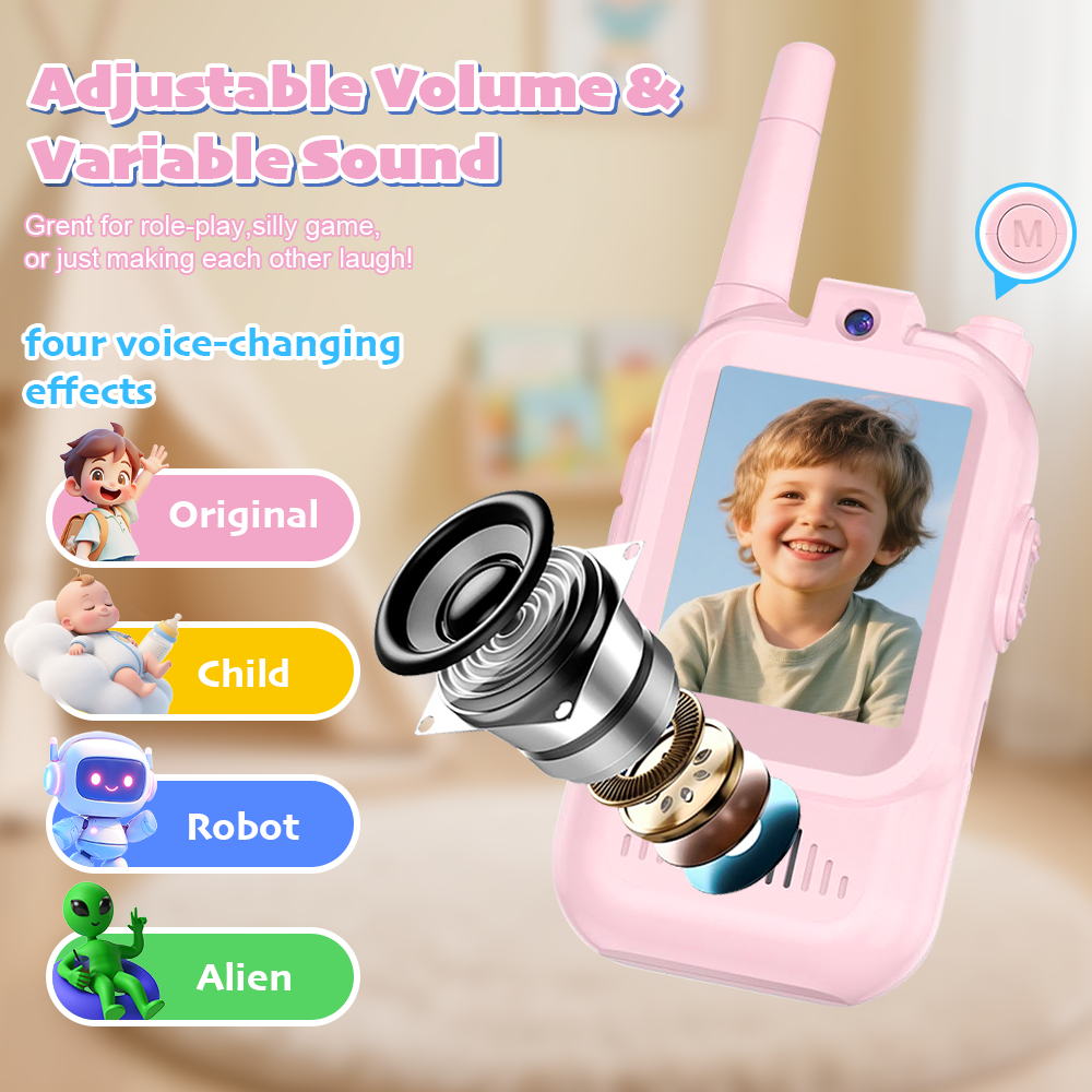 Kids Rechargeable Video Walkie - Toys For Kids Video ulasan dan harga