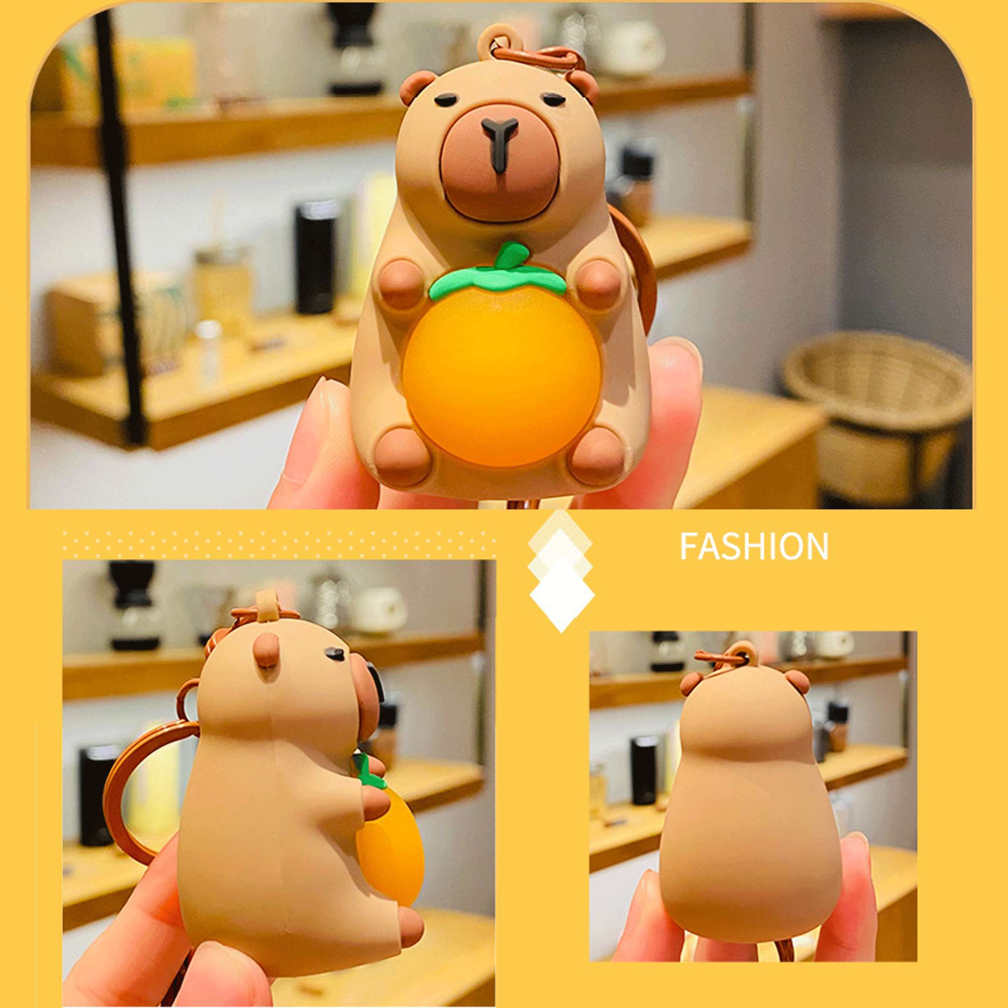 Simulation Capybara Doll Keych - Kids Toys Latest ulasan dan harga