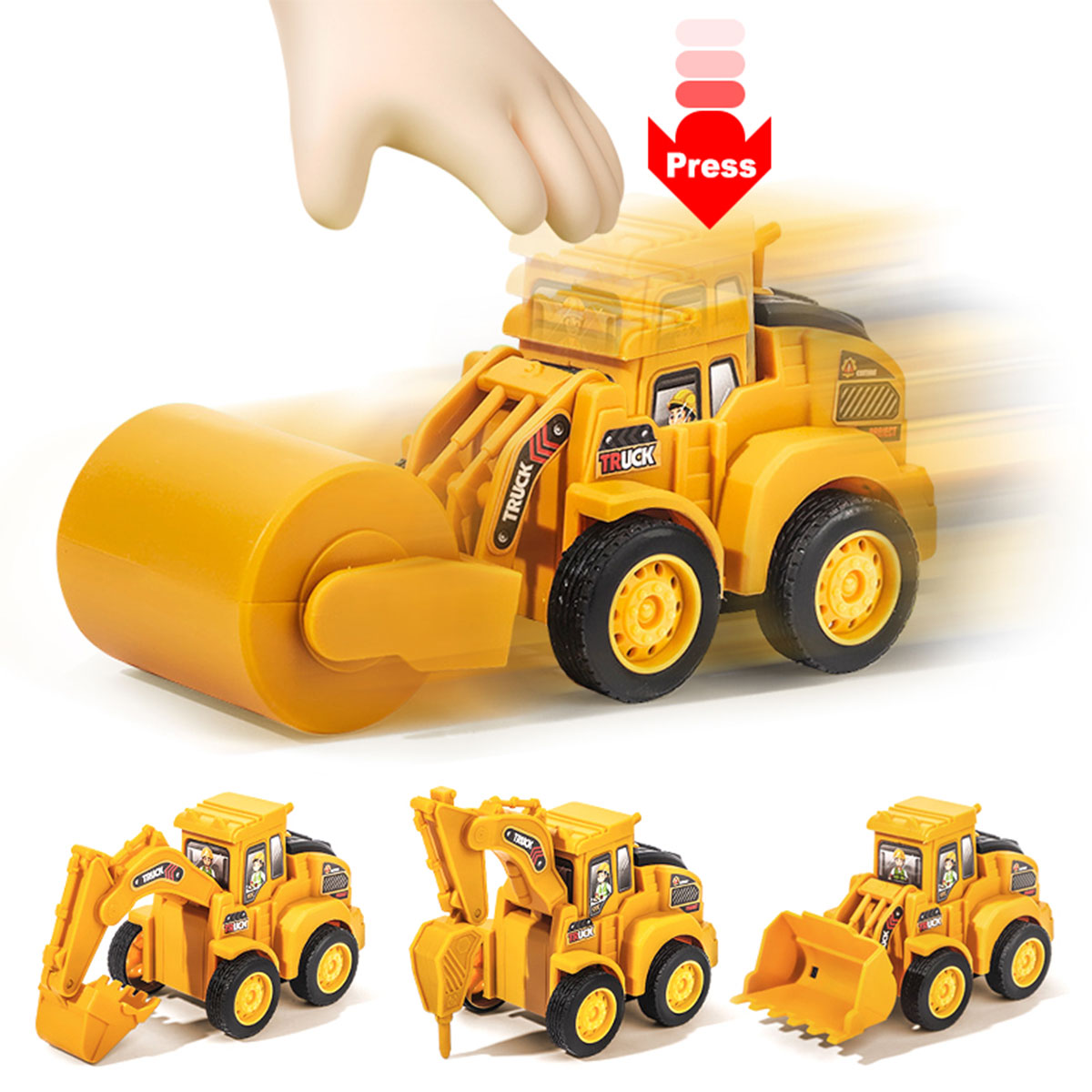 Engineering Vehicle Model Pres - Kids Toys Jcb ulasan dan harga
