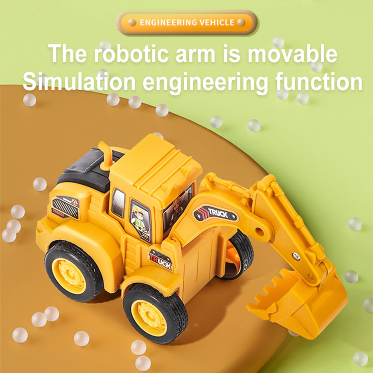 Engineering Vehicle Model Pres - Kids Toys Jcb ulasan dan harga