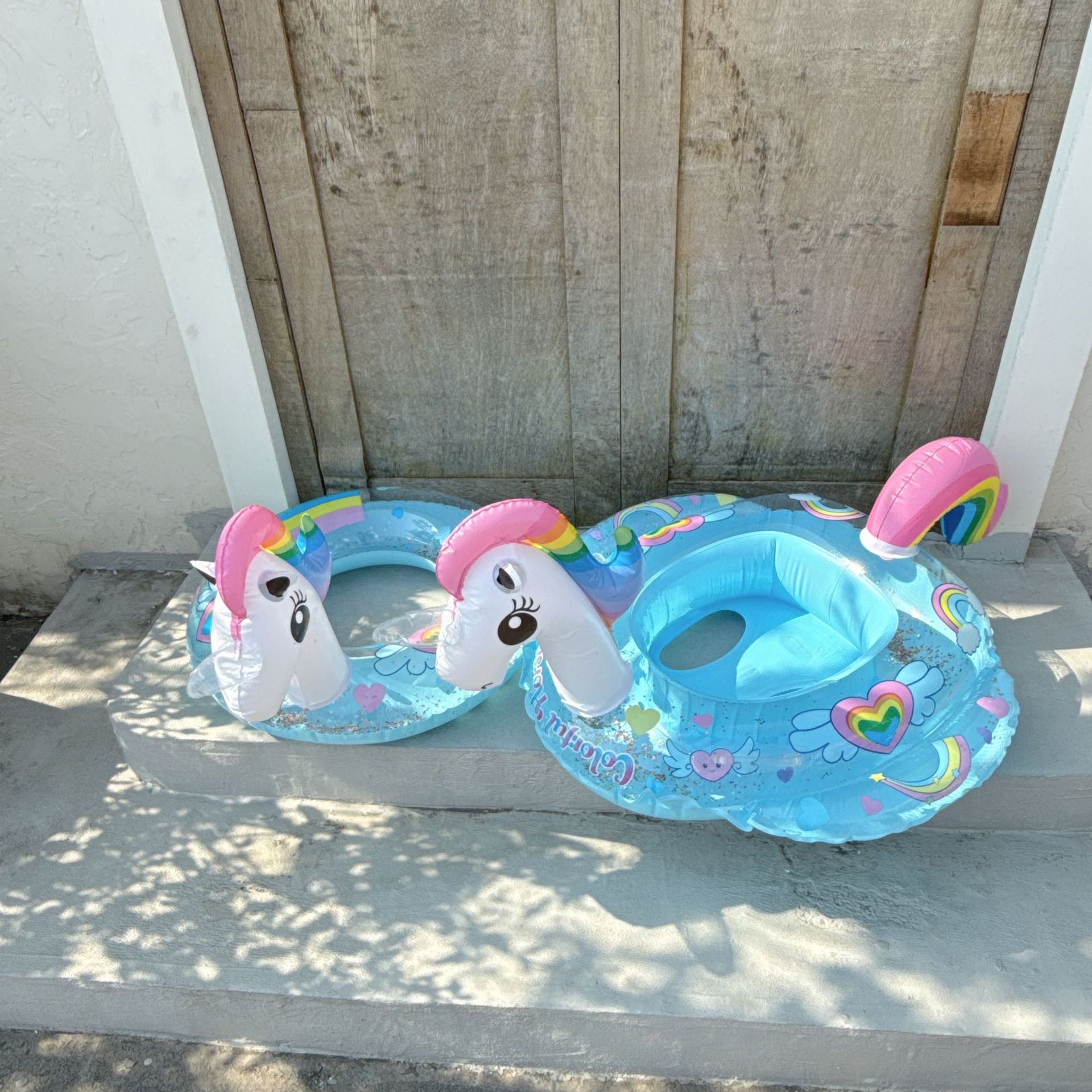 Cartoon Unicorn Baby Swim Ring - Kids Toys Play Youtube ulasan dan harga