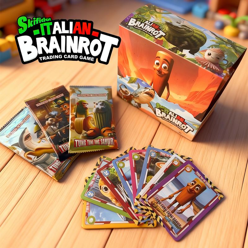 Italian Brainrot Collectible C - Card Game Kids ulasan dan harga