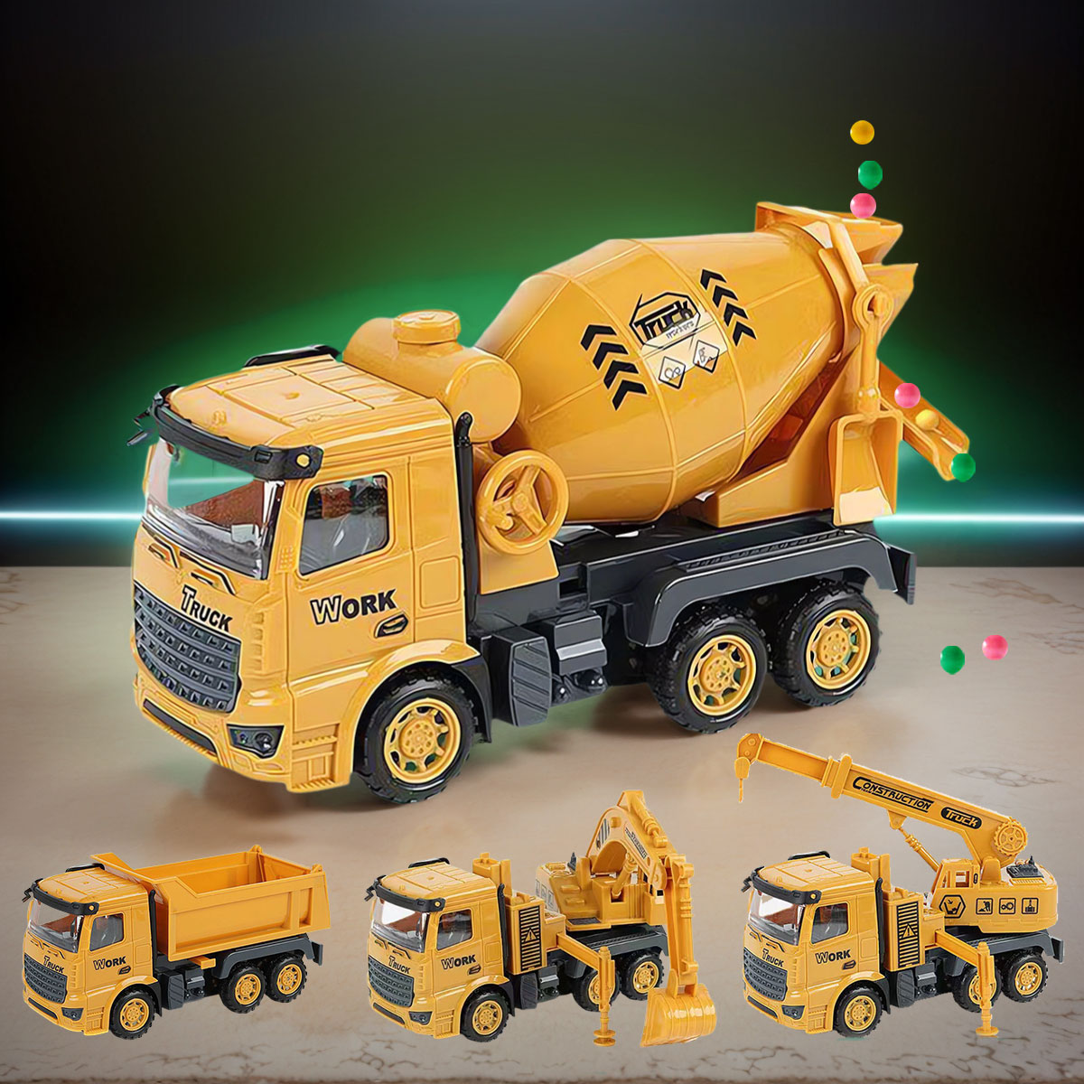 1 PCS Engineering Vehicle Toy  - Kids Toys Jcb ulasan dan harga