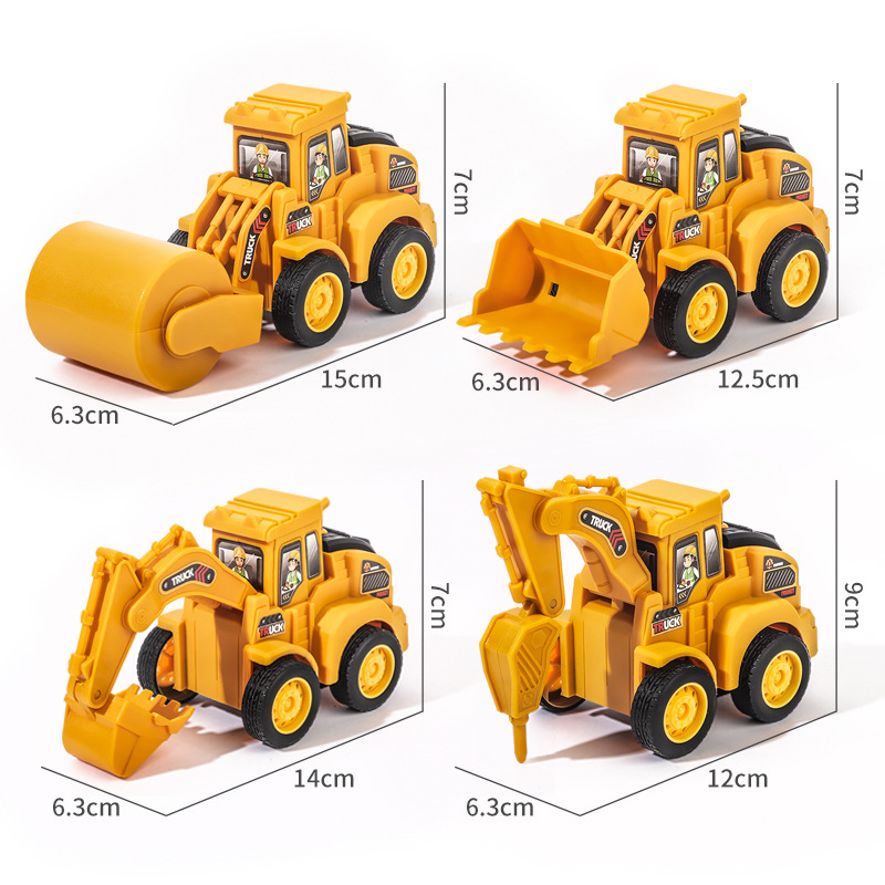 Engineering Vehicle Model Pres - Kids Toys Jcb ulasan dan harga