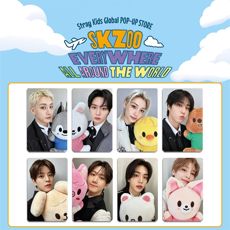 8 Kpop Stray Kids SKZOO Flash  - Card Game Kids ulasan dan harga