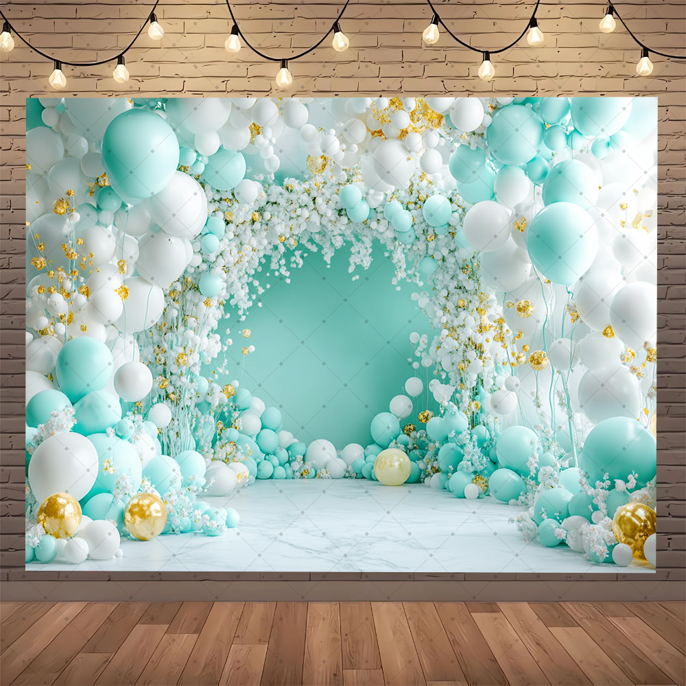 One Year Old Baby Birthday Bac - Toys Background For Kids ulasan dan harga