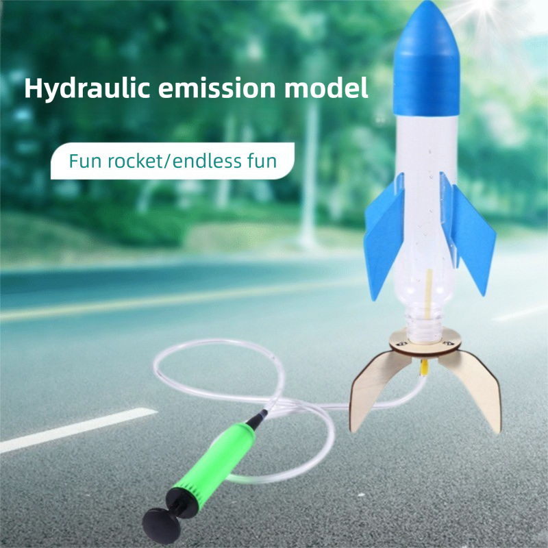 DIY Rocket Sprinklers Toys Wat - Science Experiment Kit ulasan dan harga