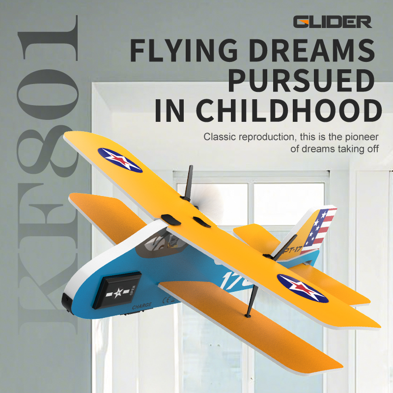 Professional RC Plane 2.4G Rad - Kids Toys Under $20 ulasan dan harga