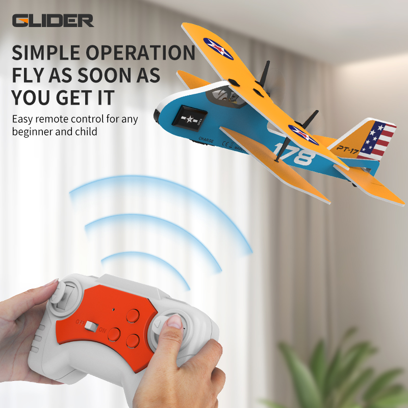 Professional RC Plane 2.4G Rad - Kids Toys Under $20 ulasan dan harga