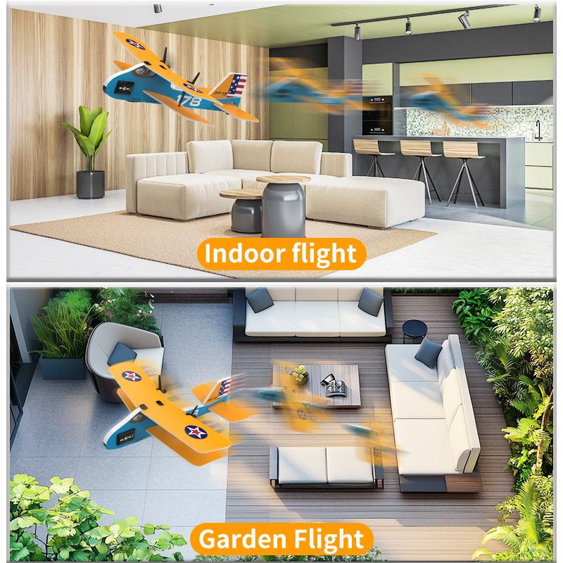 Professional RC Plane 2.4G Rad - Kids Toys Under $20 ulasan dan harga