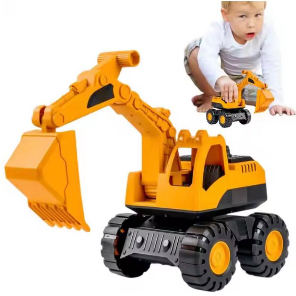 New Inertial Sliding Digger 3  - Kids Toys Jcb ulasan dan harga