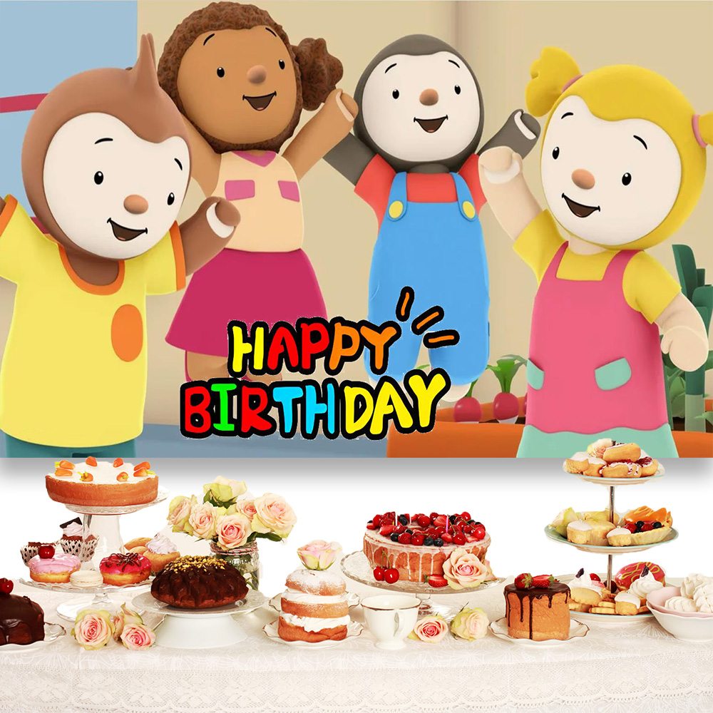 TCHOUPI Penguin Theme Kids Bir - Toys Background For Kids ulasan dan harga