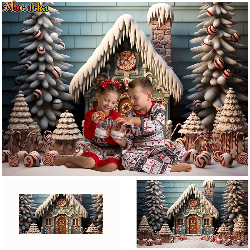 Winter Christmas Castle Ice Cr - Toys Background For Kids ulasan dan harga