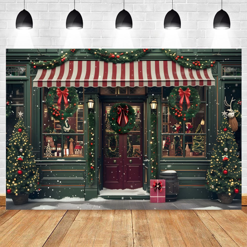 Santa Claus' Toy Store Photogr - Toys Background For Kids ulasan dan harga