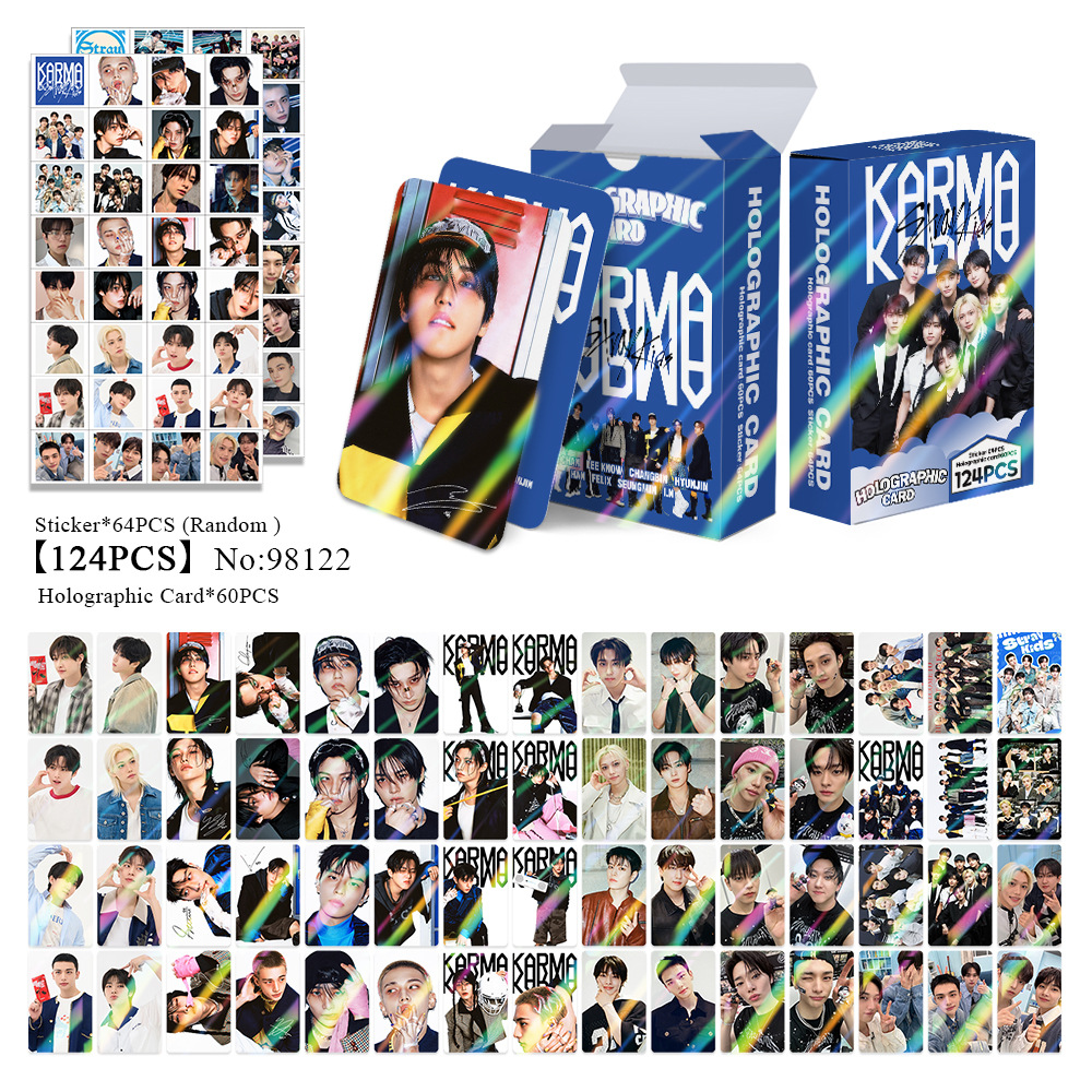 124Pcs Skzoo Card Stray kids C - Card Game Kids ulasan dan harga