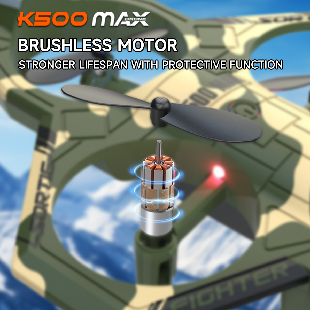 AXNEN K500 MAX RC Plane Fighte - Toys For Kids Video ulasan dan harga