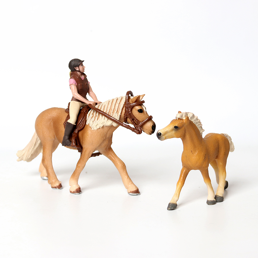 Realistic Trakehner Knabstrupp - Kids Toys Horse ulasan dan harga