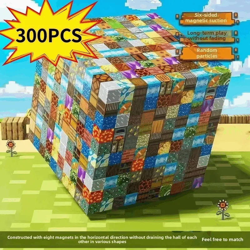 2025 New 10-300pcs DIY Magneti - Kids Toys Little People ulasan dan harga