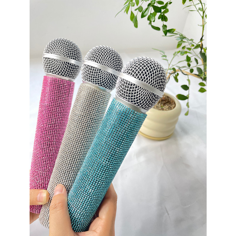 Props Artificial Microphone Pr - Toys For Kids Video ulasan dan harga