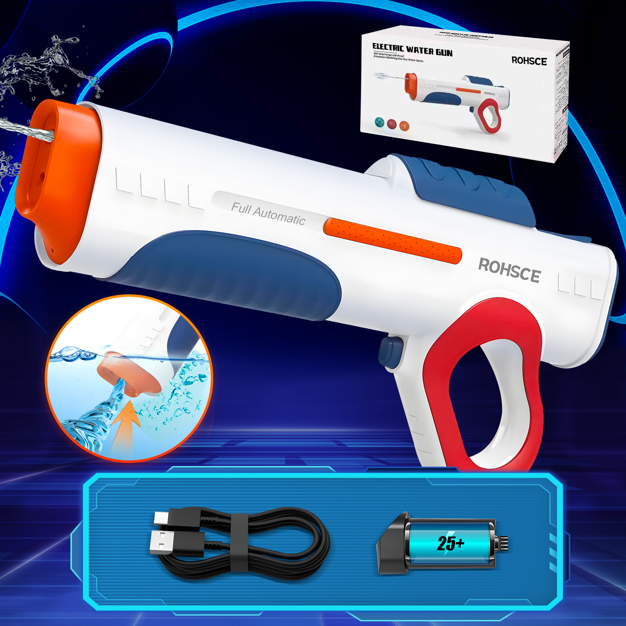Electric Water Gun Most Powerf - Kids Toys Deals ulasan dan harga