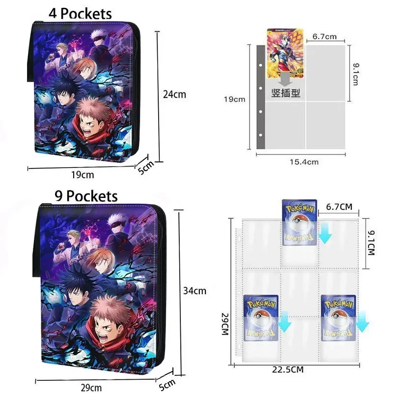 400/900Pcs 4/9 Pocket Anime On - Kids Zipper Toys ulasan dan harga