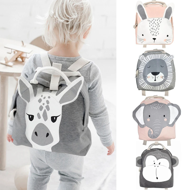 Animal Plush Backpacks Monkey  - Kids Zipper Toys ulasan dan harga