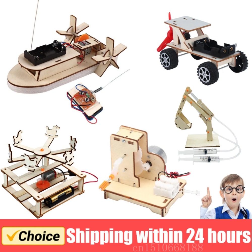 DIY Boat Model Science Toys Ki - Science Experiment Kit ulasan dan harga