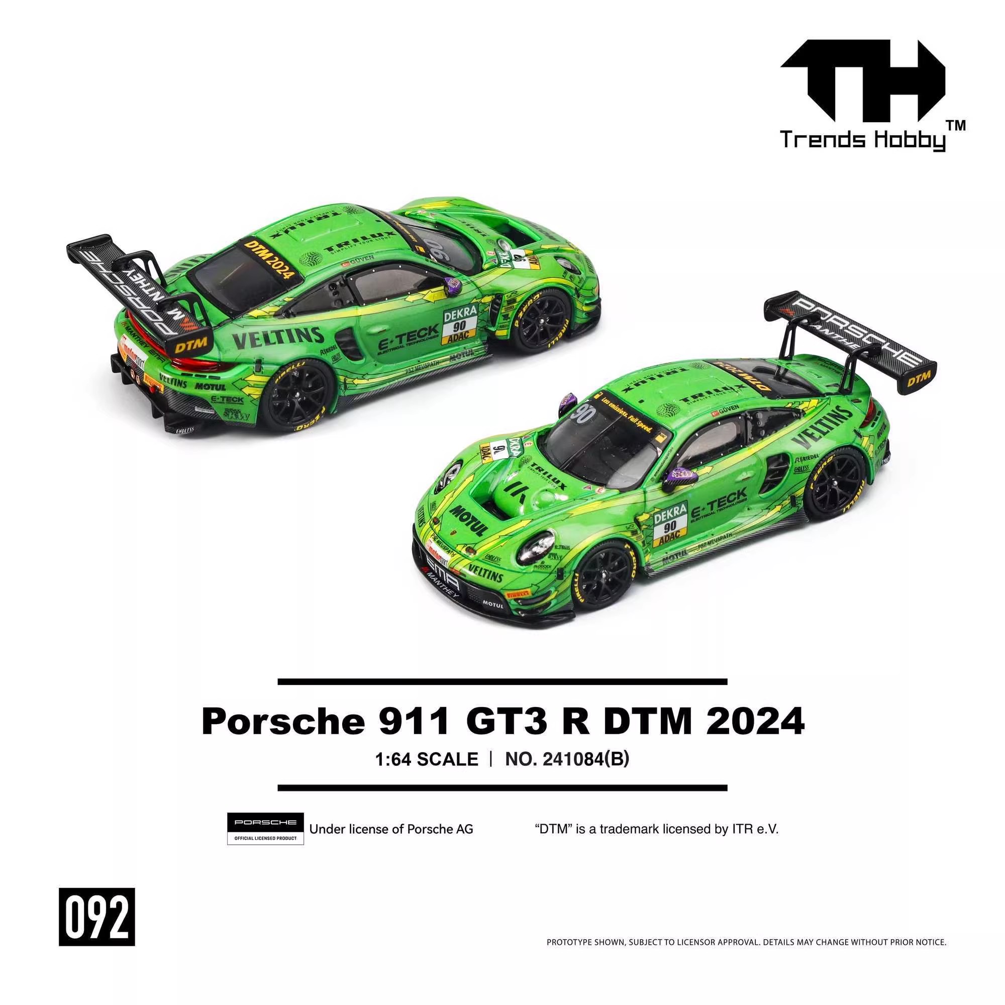 TH-Trends Hobby 1/64 095 911 G - Kids Toys Vehicle ulasan dan harga