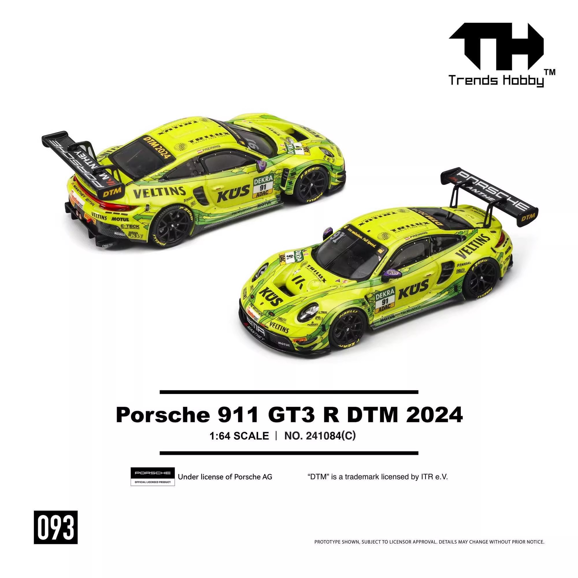 TH-Trends Hobby 1/64 095 911 G - Kids Toys Vehicle ulasan dan harga