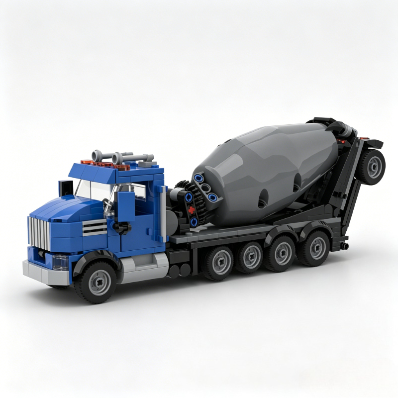 413PCS Cement Mixer Constructi - Kids Toys Vehicle ulasan dan harga