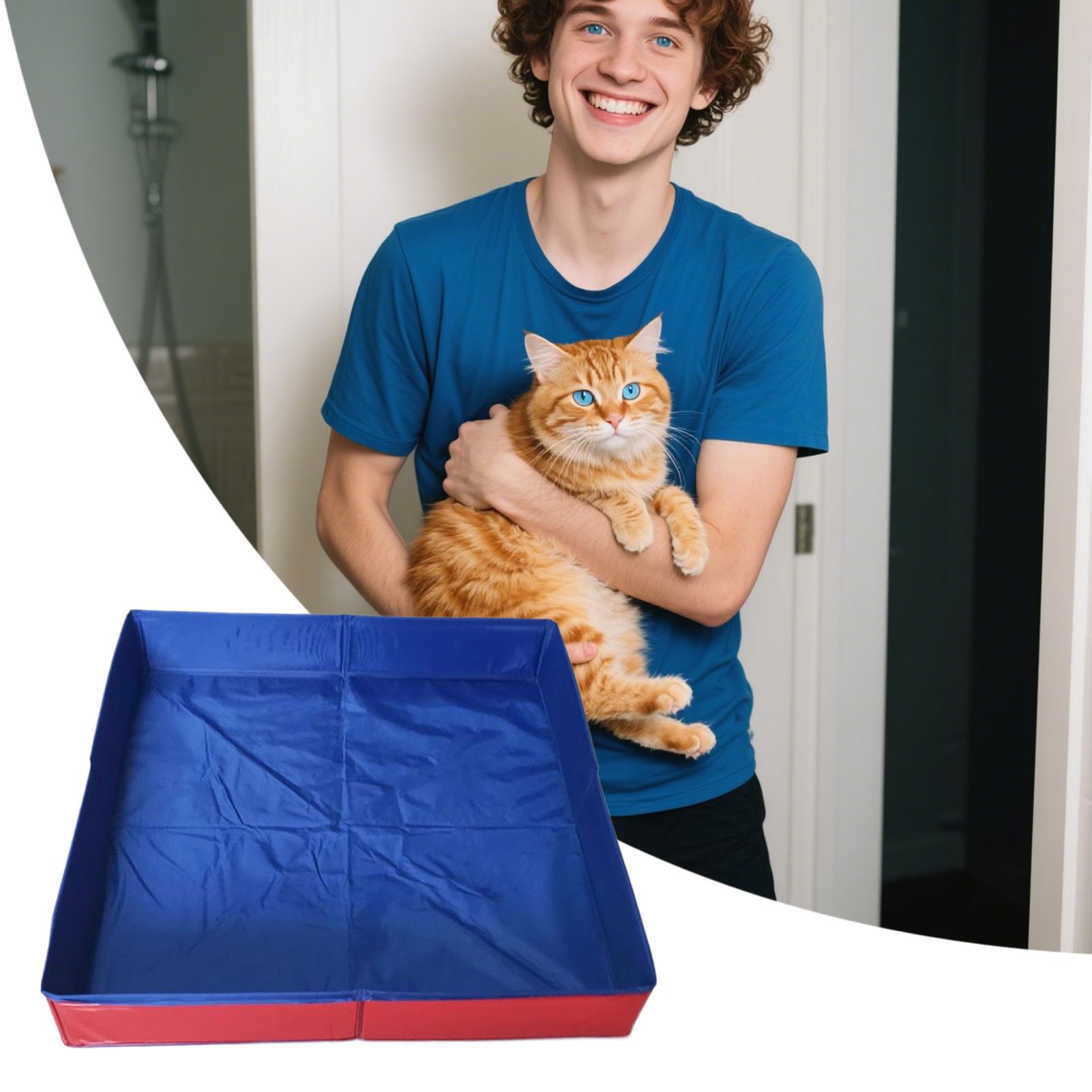 Pet Bath Pool PVC Foldable Wad - Kids Toys Deals ulasan dan harga