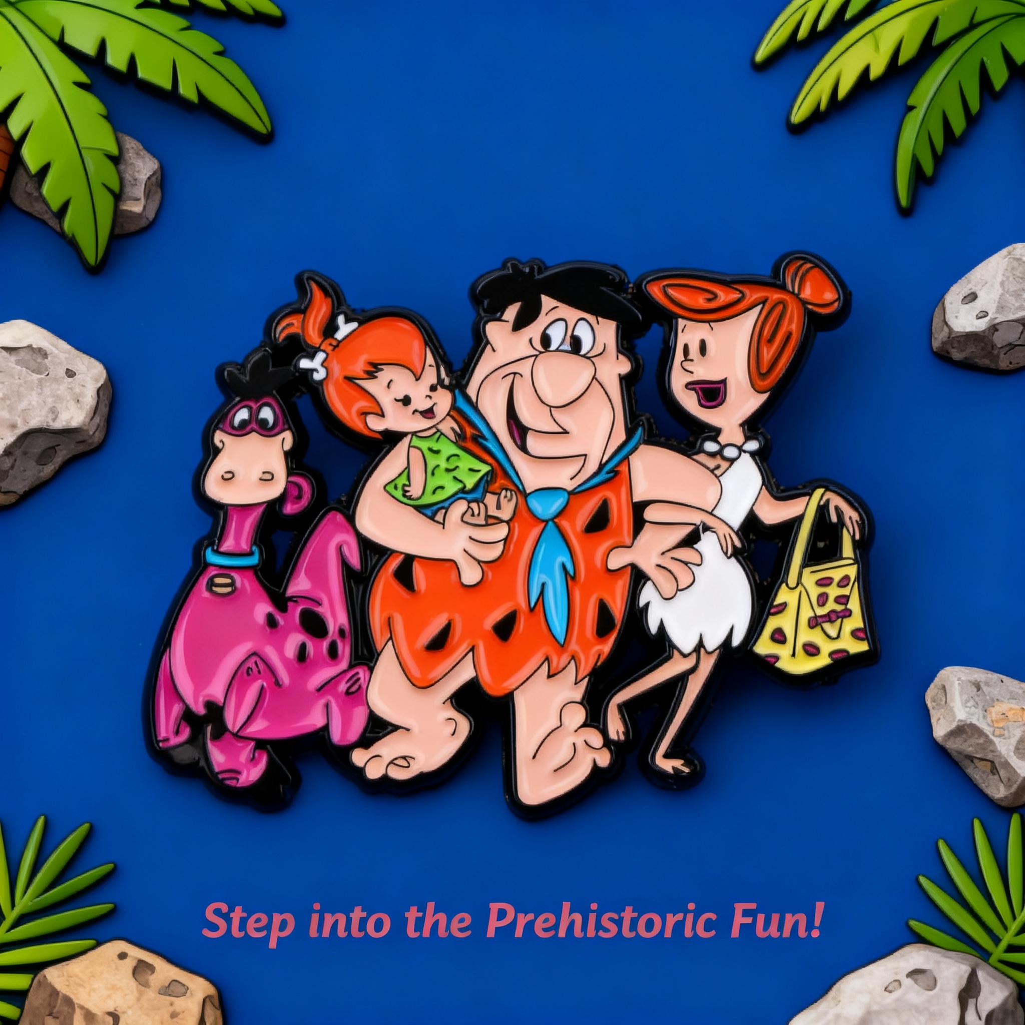 Cartoon Dinosaur Enamel Pin Ba - Kids Toys Dinosaur ulasan dan harga