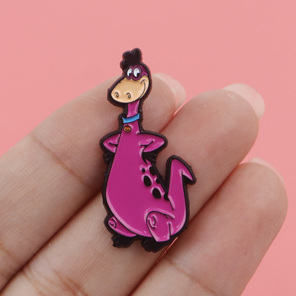 Cartoon Dinosaur Enamel Pin Ba - Kids Toys Dinosaur ulasan dan harga